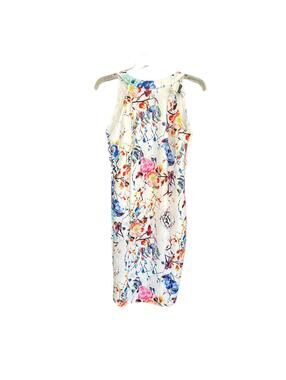Venus | Women's White Floral Sleeveless Dress | Size M | NWOT | 0786